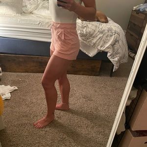 light pink nike shorts